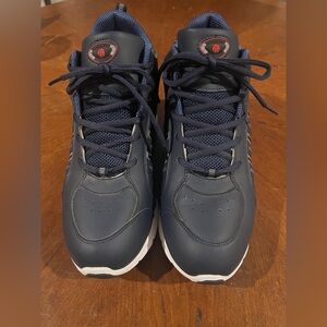 Calden height-increasing elevator sneakers in Navy